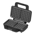 Non -Stick -Beschichtung Cool Touch Griff Waffeleisen Panini Press Sandwichhersteller mit nicht abnehmbaren Tellern